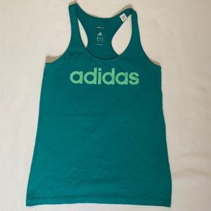 Teal Green Adidas Tank Top